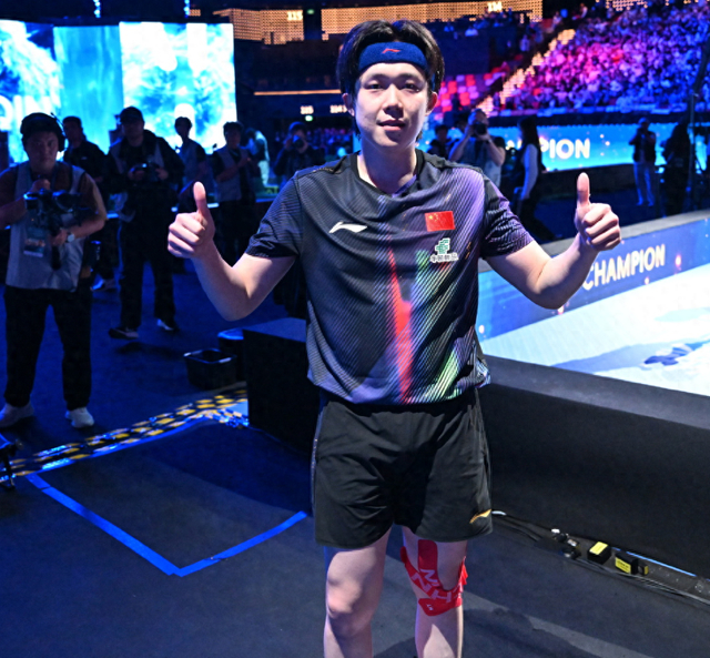 王楚钦力克强敌夺世界杯首冠 三大赛两冠距大满